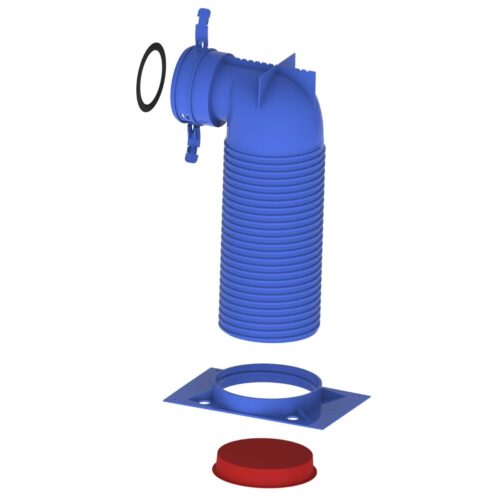 Hybalans+ üleminek õhujagajale 125cm ⌀92 90°