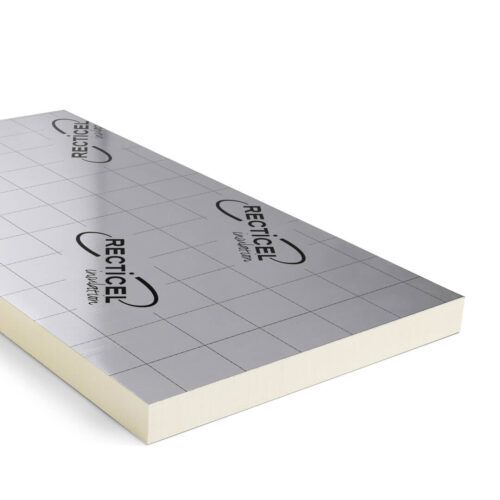 PIR plaat Eurothane® Silver A kaldega lamekatustele