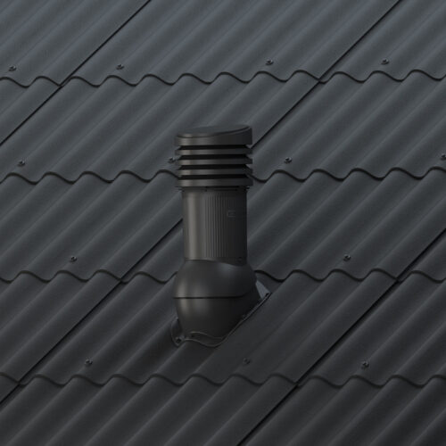 Ventilatsiooni läbiviik eterniitkatusele ja profiilplekile Wirplast Perfekta EVO