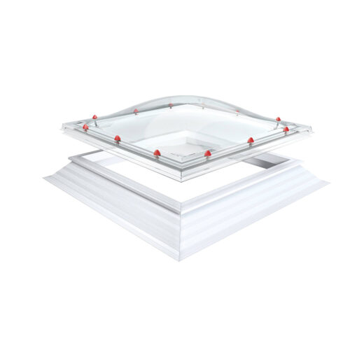 Katuseaken lamekatusele (polükarbonaat kuppliga)