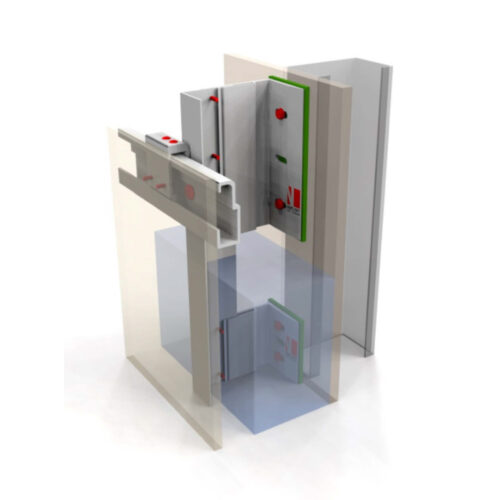 Vertikaalne fassaadikinnitus süsteem NV3