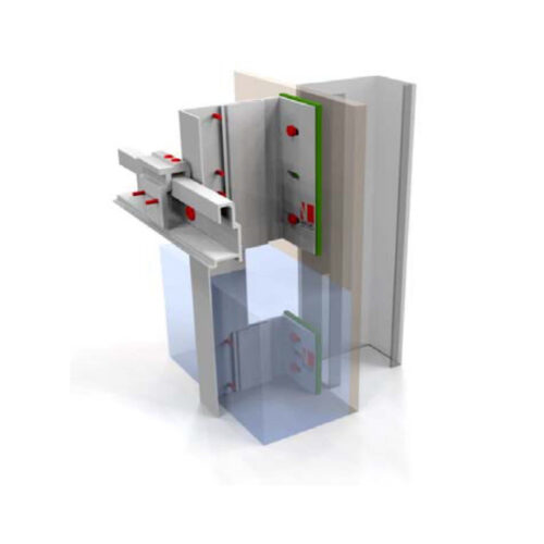 Vertikaalne fassaadikinnitus süsteem NV4