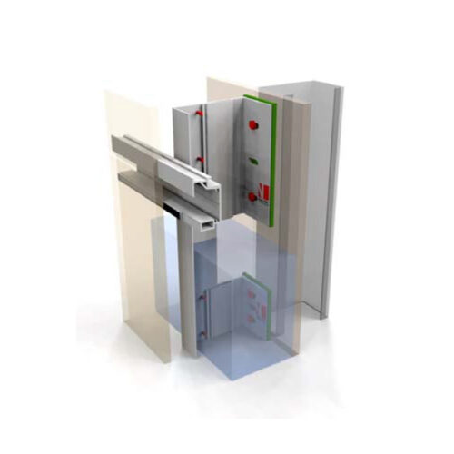 Vertikaalne fassaadikinnitus süsteem NV5