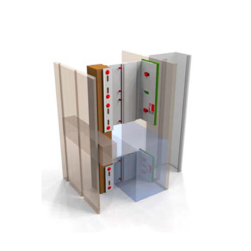 Vertikaalne fassaadikinnitus süsteem NV6