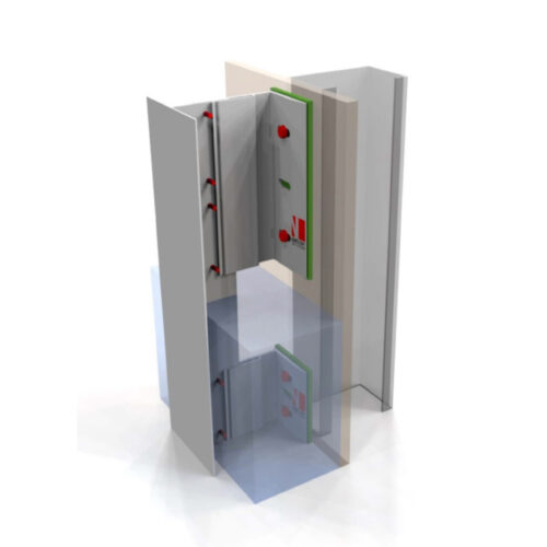 Vertikaalne fassaadikinnitus süsteem NV1