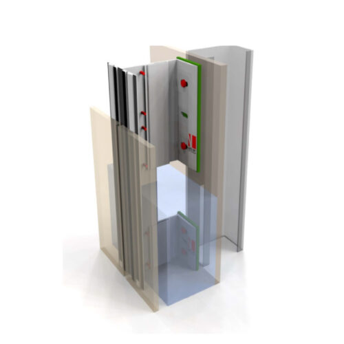 Vertikaalne fassaadikinnitus süsteem NV2