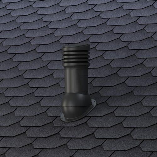 Ventilatsiooni läbiviik plekk- ja sindelkatustele Wirplast Normal EVO