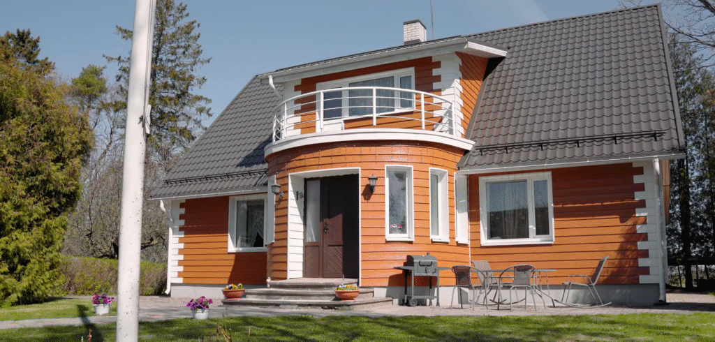 Bestor - Cedral-Lap C32 ja C01 kiudtsemendist voodrilaud - referentsfoto